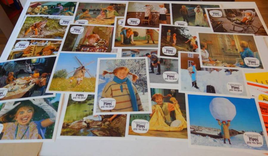 Pippi goes on Board original release german lobby still set